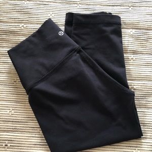 Lululemon Wunder Under High Waisted Crops